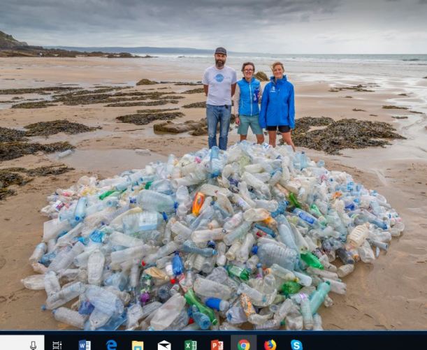Plastic in Cornwall